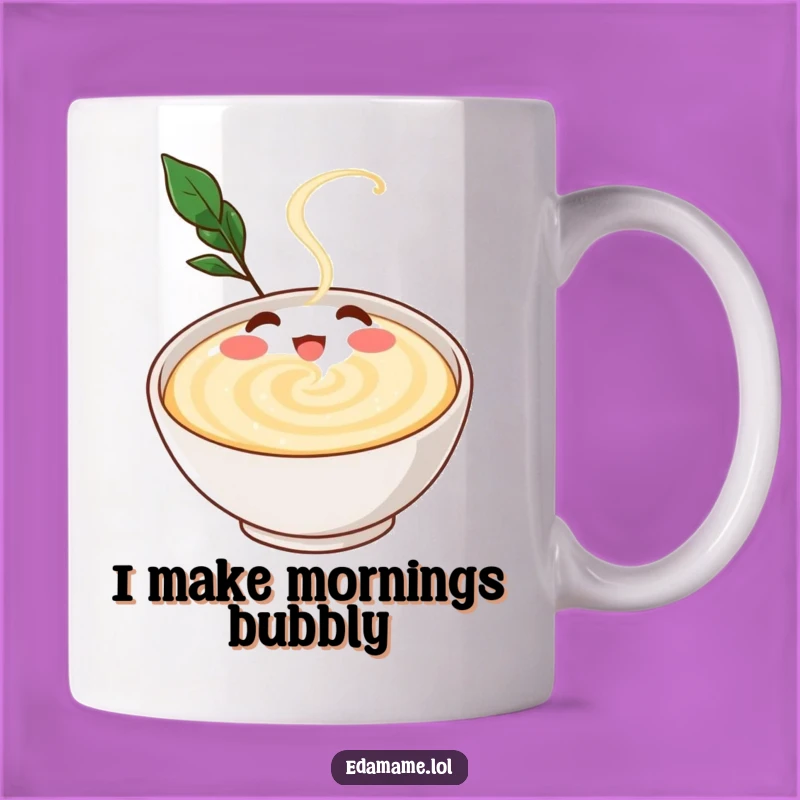Funny Dashi Broth Swirl Mug: Embrace the Umami Joy, Perfect Funny Gift!