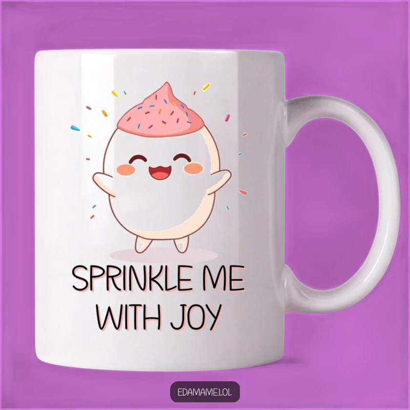Funny Giggling Mochi Jig Mug: A Hilarious Treat for Sweet Tooth Humor Lovers