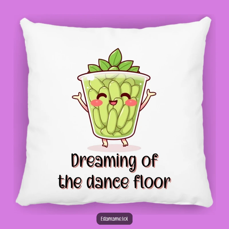 Funny Edamame Dance Pillow - Cozy Bean Comfort Gift