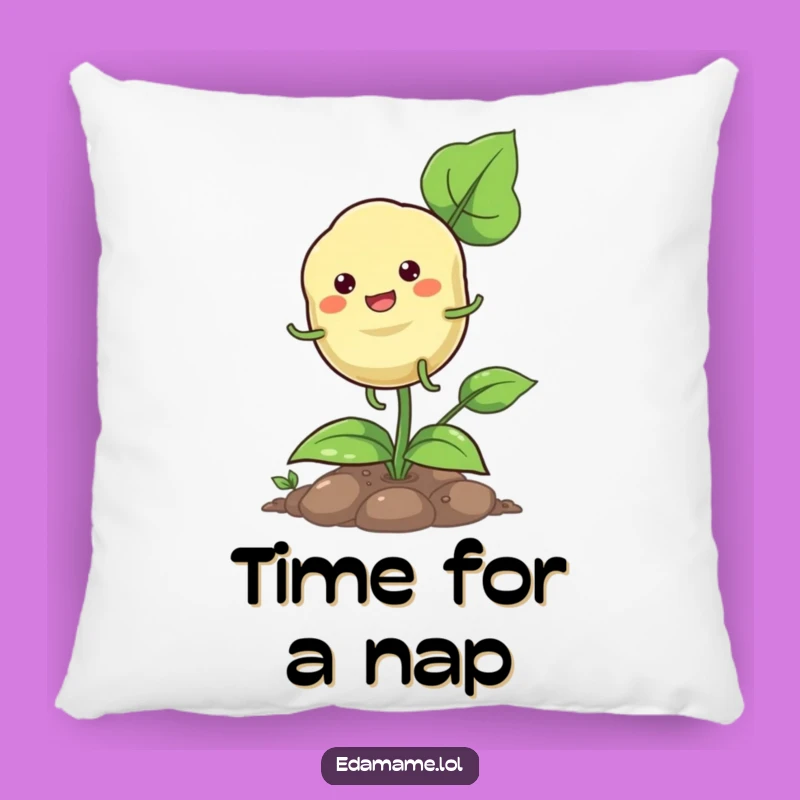 Funny Pod Hopping Pillow - Comfy & Cute Plant Cushion - Delightful Funny Gift Accent
