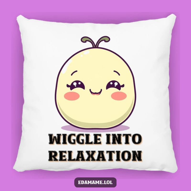 Funny Wiggling Bean Pod Pillow - Cozy Comfort with a Happy Jiggle