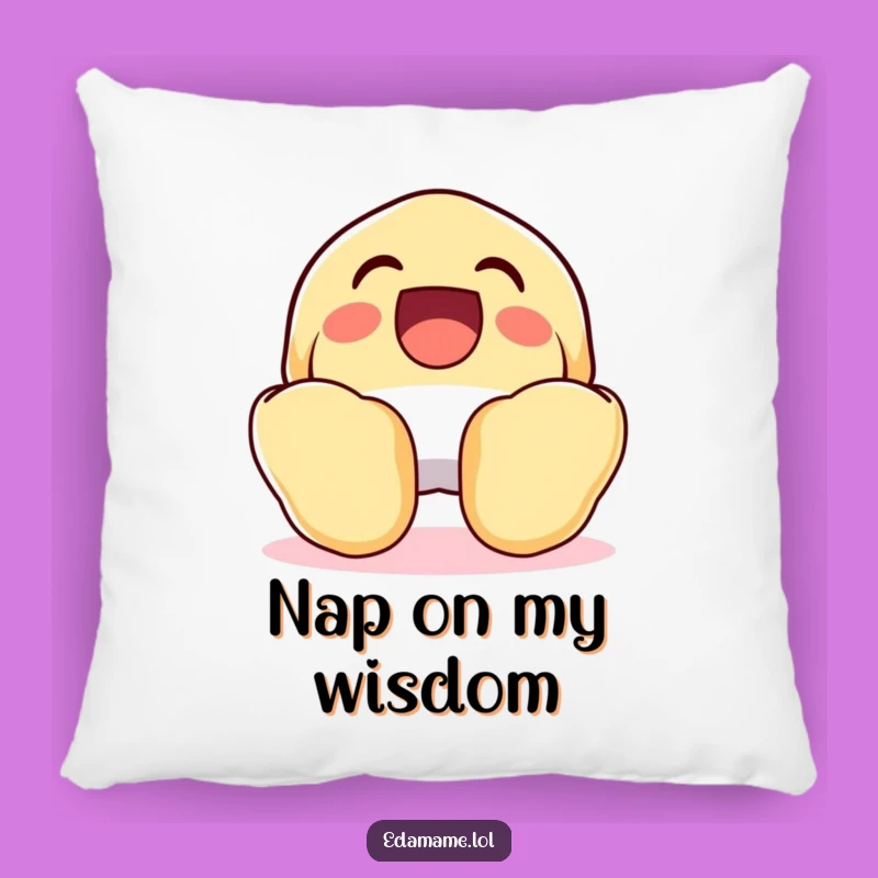 Funny Laughing Fortune Cookie Pillow: Cozy Comfort with Wisdom, Sweet Funny Gift!