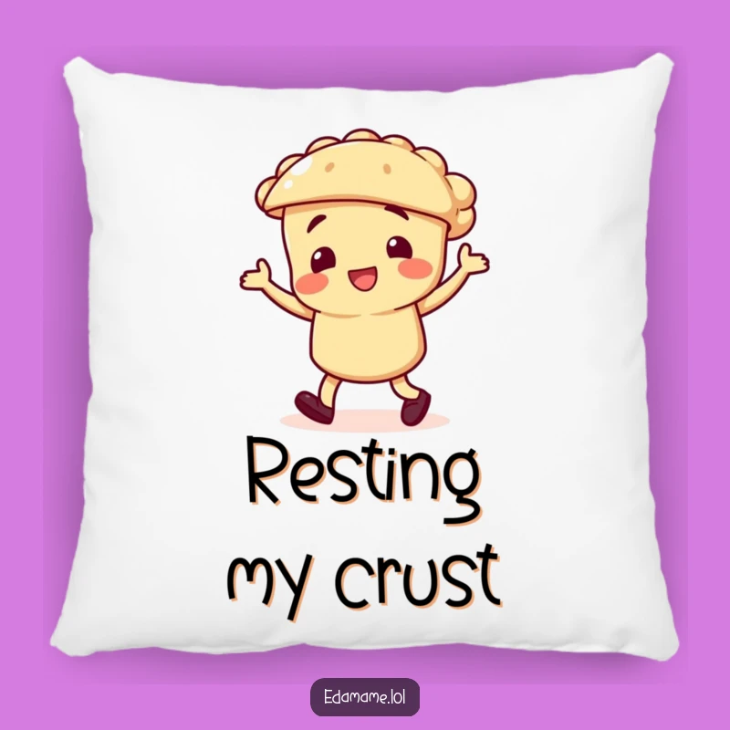 Funny Pie Jig Pillow, Comfy Dessert Decor, Delightful Funny Gift