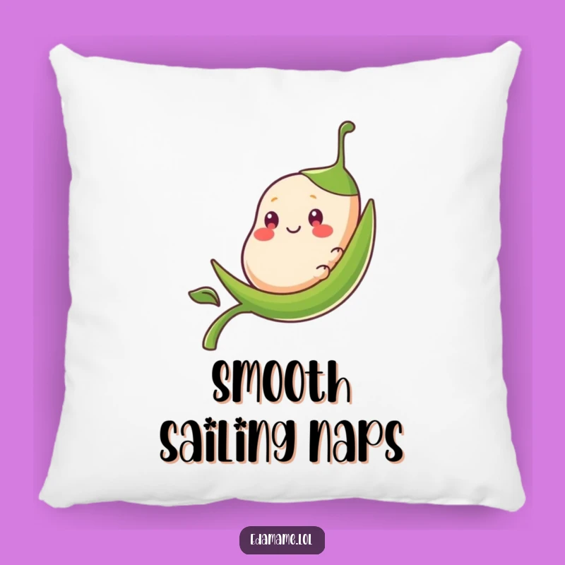 Funny Bean Pod Sliding Pillow - Hilarious Comfort & Smooth Style!