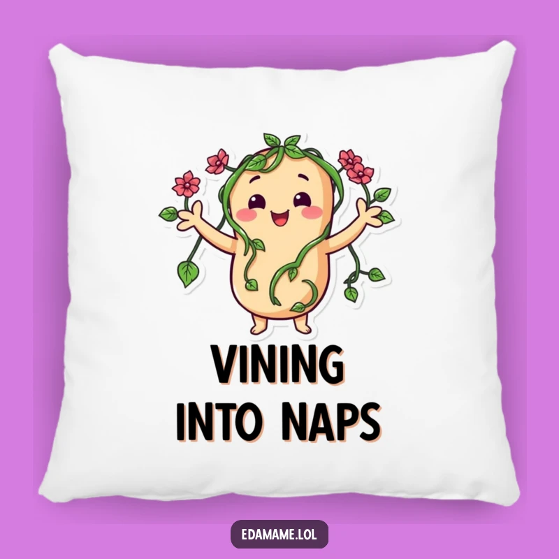 Funny Vine Arms Bean Pillow: Snuggle Up With This Waving Friend