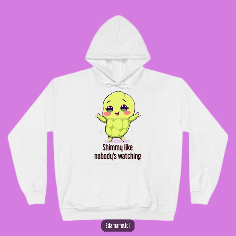 Cozy Funny Shimmying Edamame Hoodie: Feel the Rhythm and Stay Warm