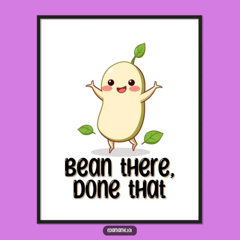 Free Printable Wall Art: Edamame Cartwheels for a Whimsical Downloadable Decor