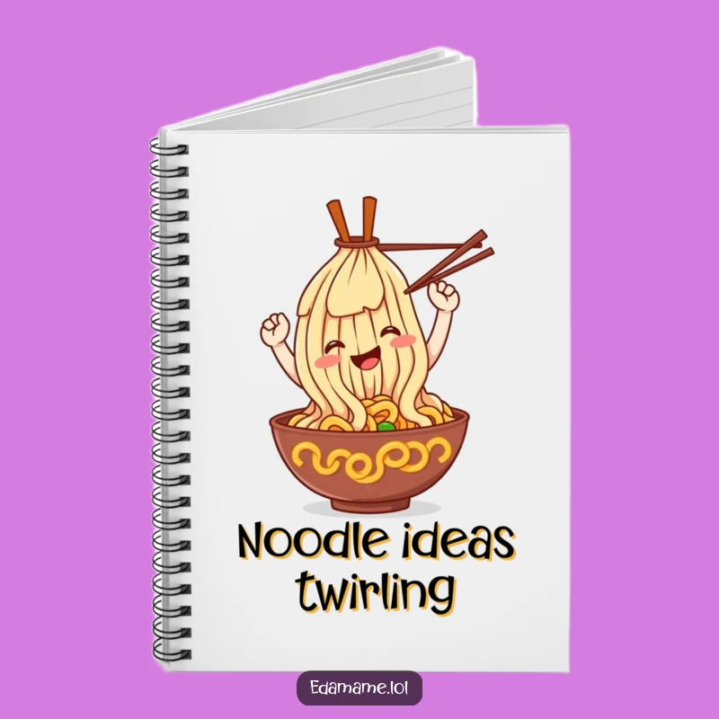 Funny Ramen Loop Notebook: Jot Down Delicious Ideas