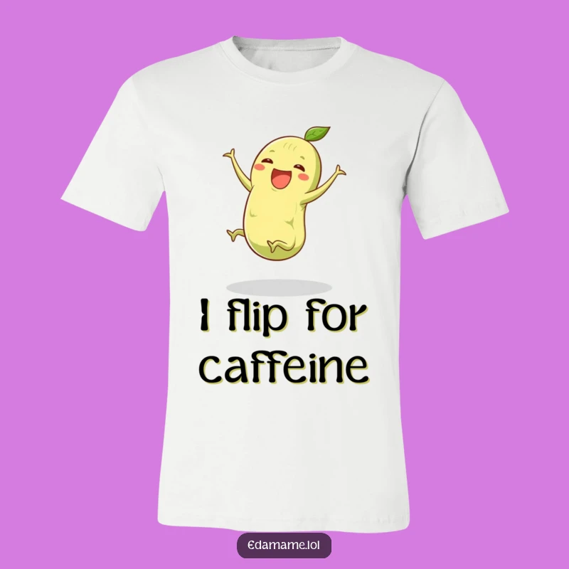 Funny Edamame Cartwheel T-Shirt: Show Off Your Energetic and Playful Side