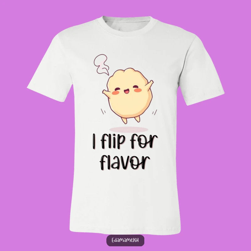 Funny Gyoza Cartwheel Tee - Playful Dumpling Action Shirt & Gift