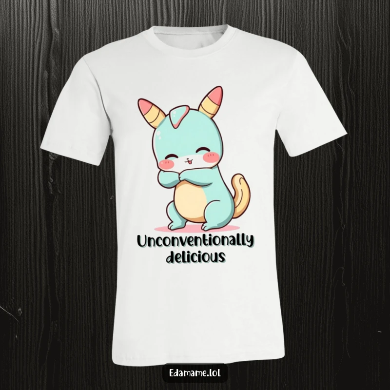 Funny Churro T-Shirt: A comical churro character contorting itself into a bendy yoga pose, showcasing flexibility and humor.