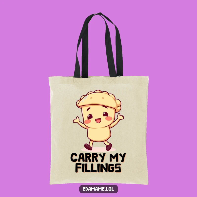 Funny Pie Jig Tote Bag, Carry Your Sweet Moves, Practical Funny Gift