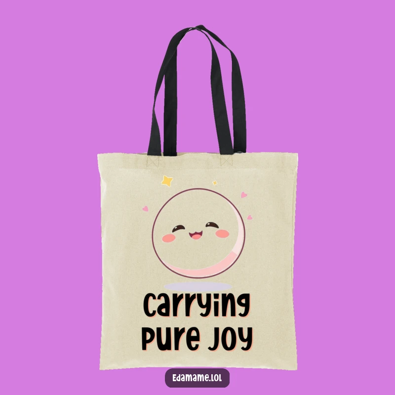 Funny Giggling Mochi Ball Tote Bag: Carry Your Joy and Essentials Stylishly