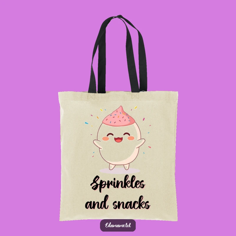 Funny Giggling Mochi Jig Tote Bag: Carry Your Fun Everywhere You Go