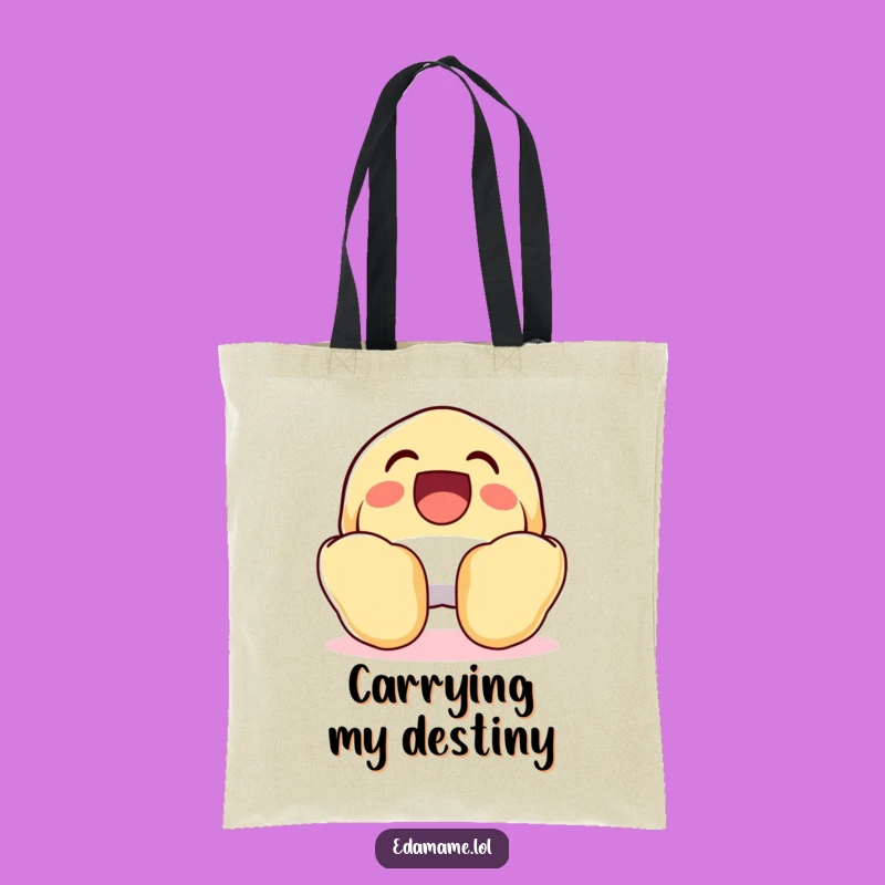 Funny Laughing Fortune Cookie Tote Bag: Carry Wisdom and Humor, Essential Funny Gift!